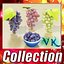 Grapes collection.