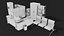 Office Props Collection Single Mat All PBR Unity UE Textures
