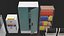 Office Props Collection Single Mat All PBR Unity UE Textures