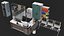Office Props Collection Single Mat All PBR Unity UE Textures