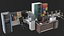 Office Props Collection Single Mat All PBR Unity UE Textures