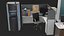 Office Props Collection Single Mat All PBR Unity UE Textures