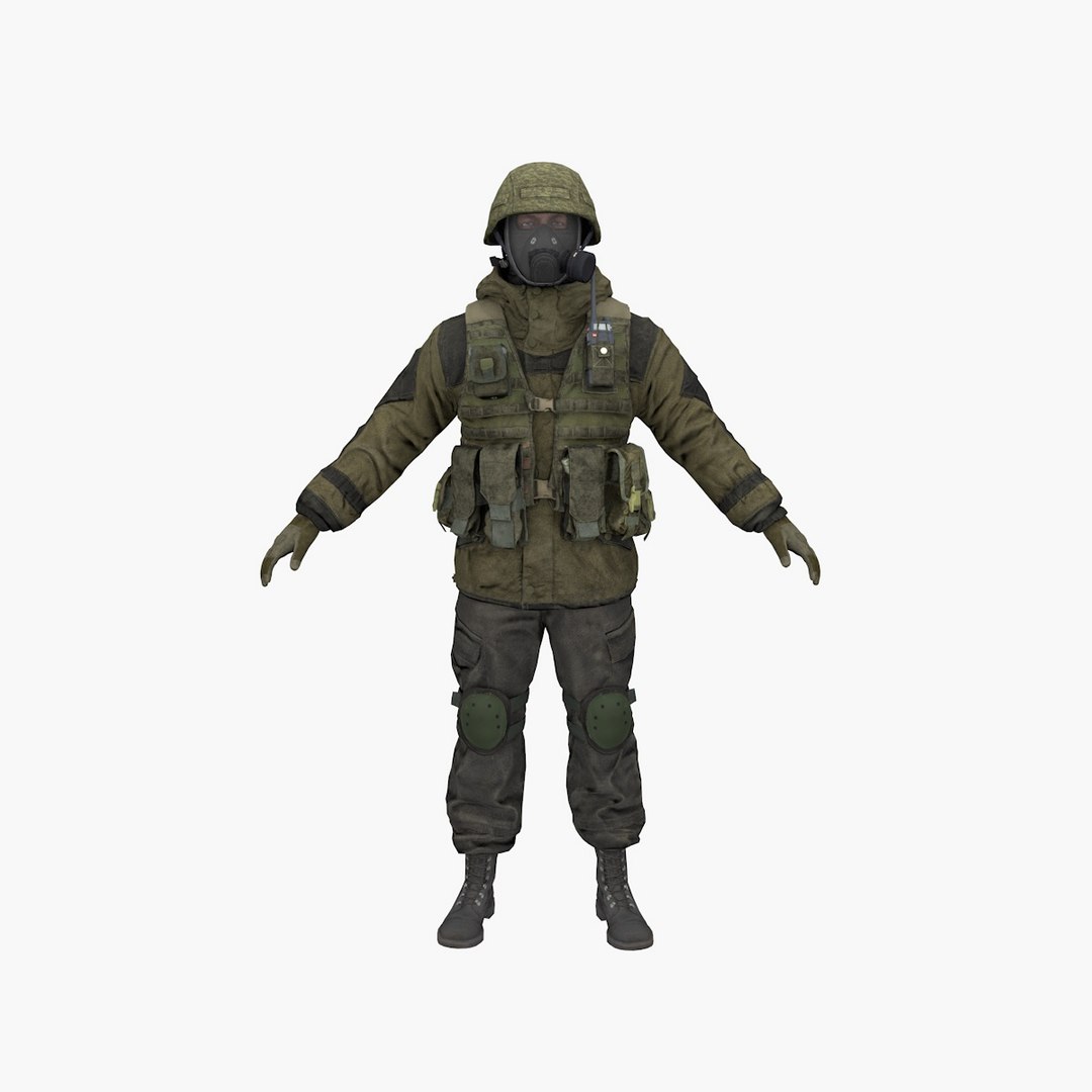 Stalker Soldier 3D - TurboSquid 2072526