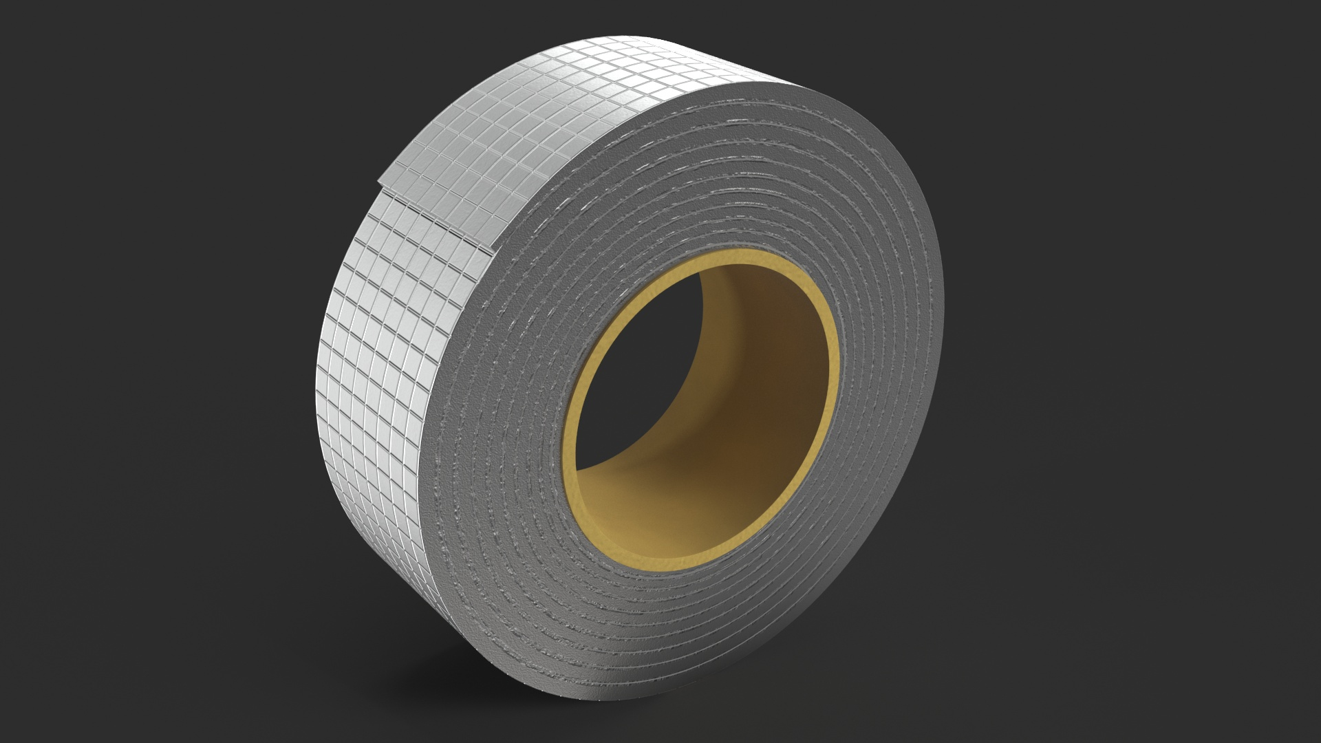 3D Aluminum Waterproof Repair Tape Model - TurboSquid 2280217