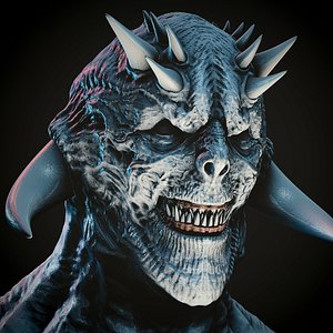 demon 3d blend