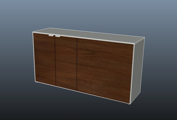 storage cupboards unit 3d fbx