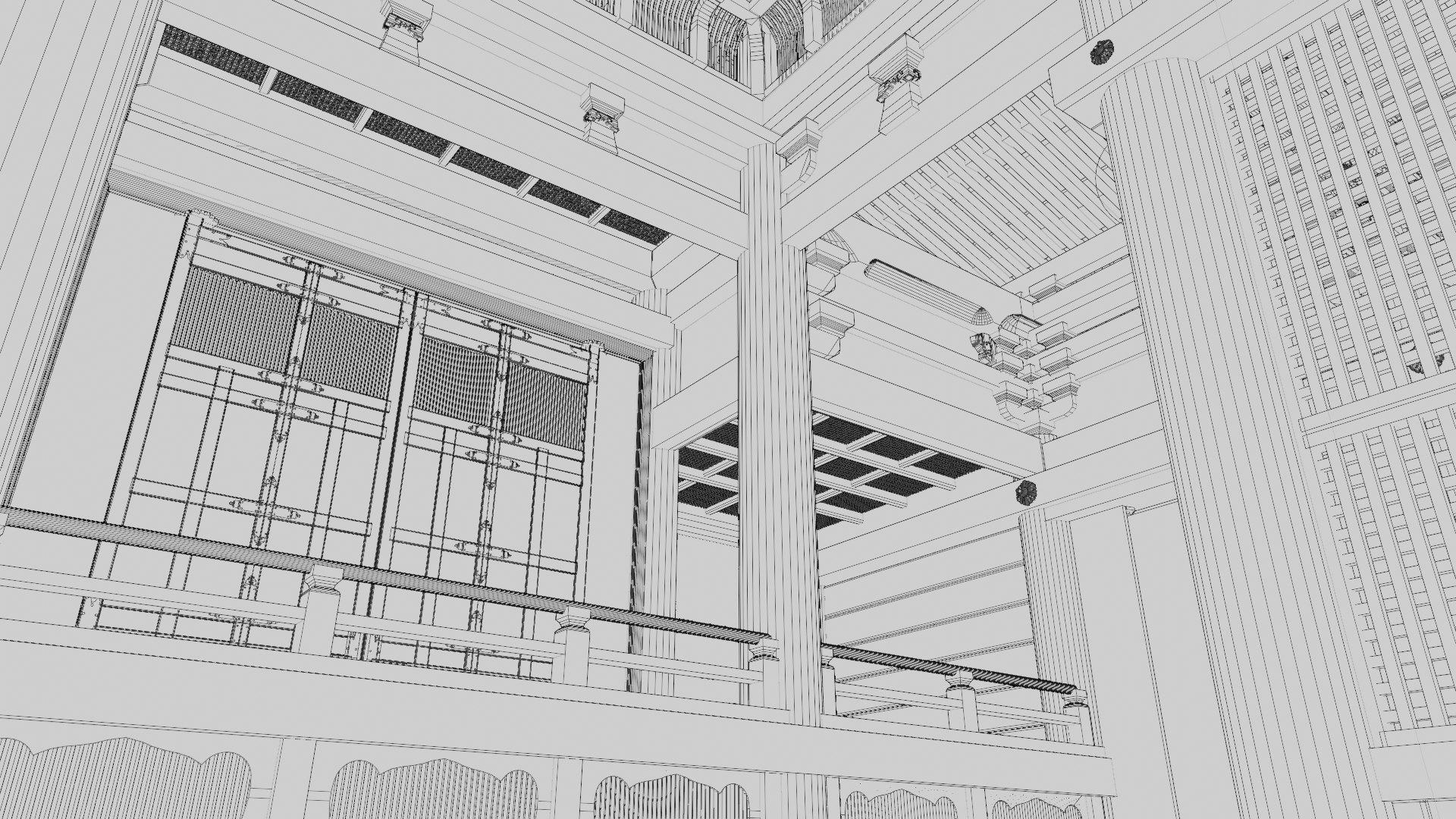 3D Nyoido temple in Japan https://p.turbosquid.com/ts-thumb/uc/d5HBRD/a7/wireframe04/png/1692850390/1920x1080/fit_q87/60d2bebd5306fa8eca0c8a198e79de5a87928b4c/wireframe04.jpg
