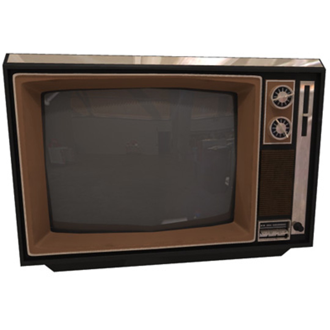 3d Model Television Set