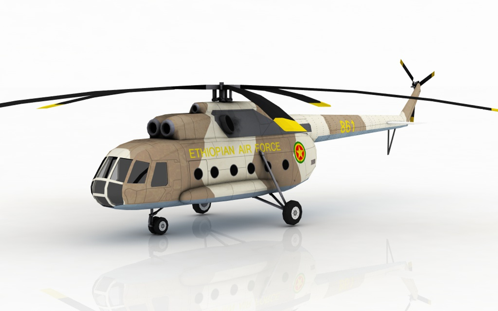 3d helicopter mi-8 etiophia air force model https://p.turbosquid.com/ts-thumb/uc/hwrjEz/KYzjIEq7/render/jpg/1463511941/1920x1080/turn_fit_q99/1776b429db0598fc7336ce9cb7457d9230ac5ec3/render-1.jpg