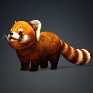 Red Panda-A1 3D model
