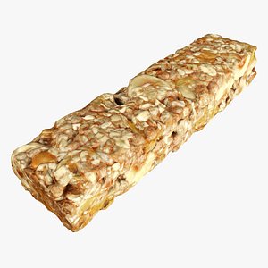 3D Musli granola bar without wrapping