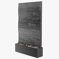 Modern Wall Fountain with Water