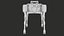 Perro robot con rigging X30 Deep Robotics Jueying PBR básico