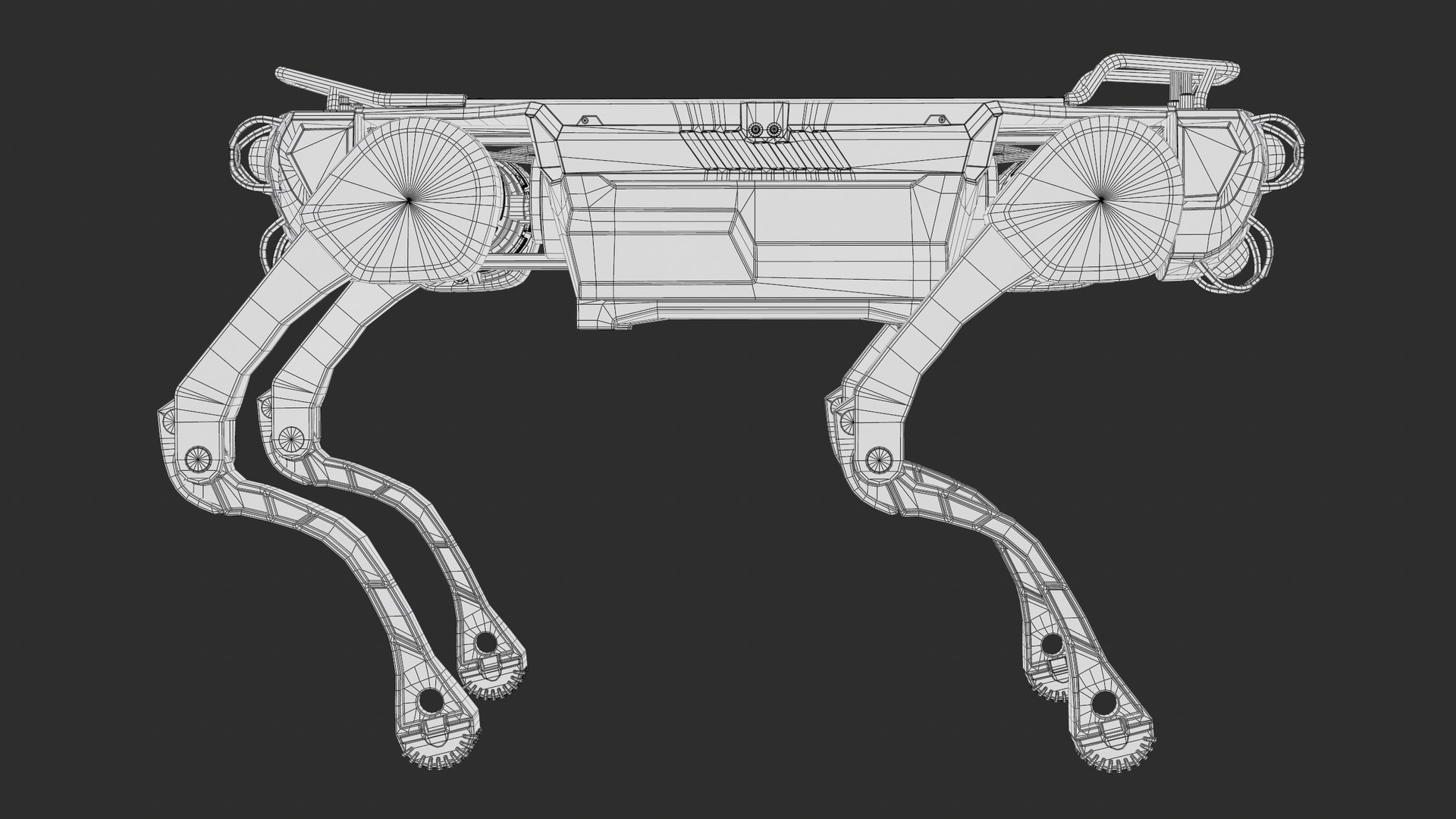 Rigged Robot Dog X30 Deep Robotics Jueying Basic PBR 3D model https://p.turbosquid.com/ts-thumb/uc/mTlNGd/zJ/screenshot082/png/1780871292/1920x1080/fit_q87/35d2324e71a4f218cfe16c1dc727b4d40b106a28/screenshot082.jpg