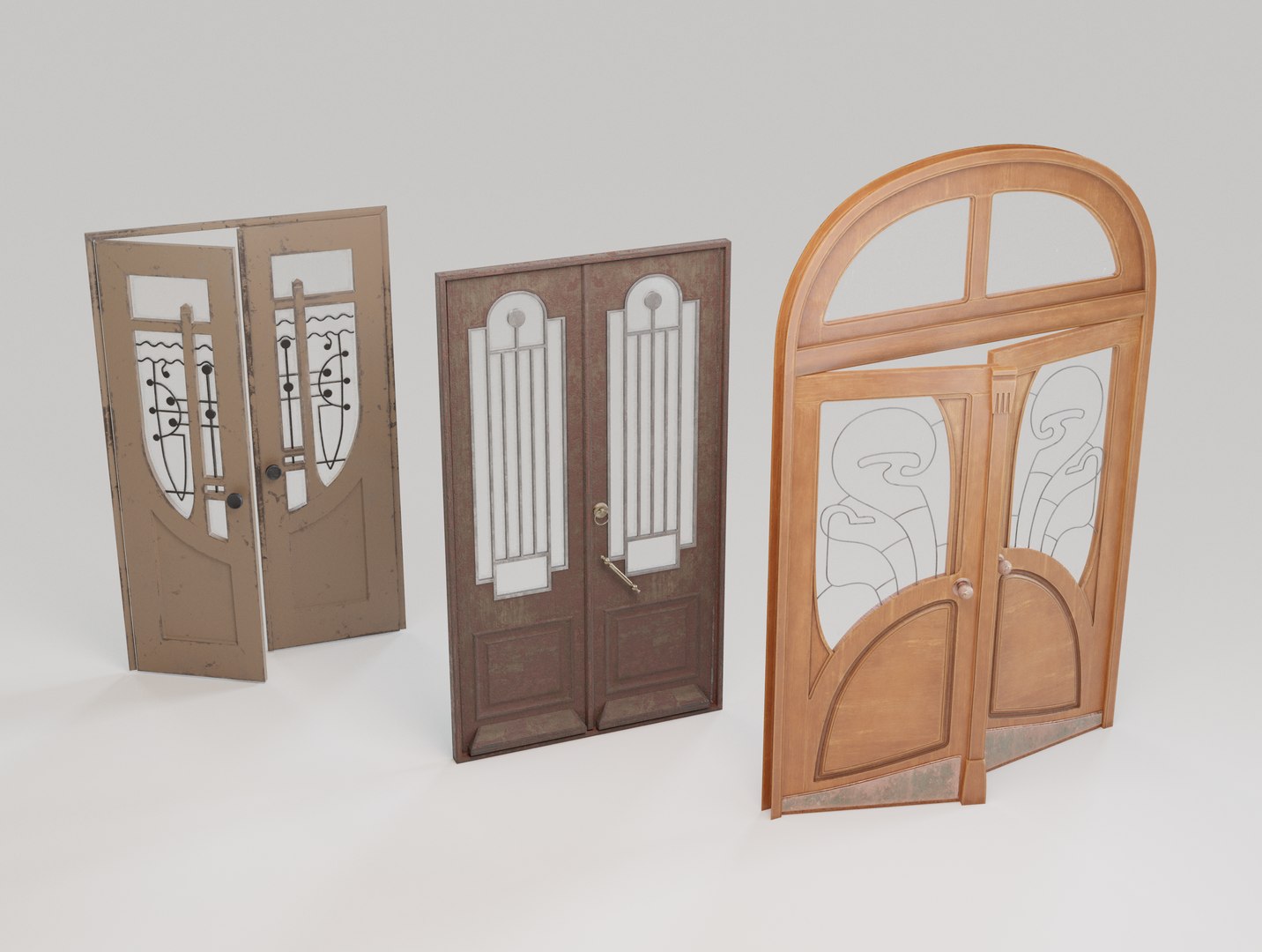 Old Doors pack Low-poly 3D model https://p.turbosquid.com/ts-thumb/uc/v3s2aD/Ff/untitled52/png/1704386360/1920x1080/fit_q87/46756d427b29a9b700233054889957887a43087c/untitled52.jpg
