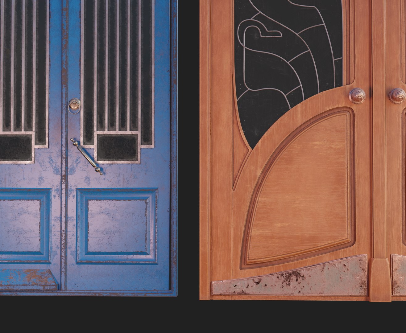 Old Doors pack Low-poly 3D model https://p.turbosquid.com/ts-thumb/uc/v3s2aD/Yv/artboard2copy2/png/1704386603/1920x1080/fit_q87/b03798f11abee24206ab04d188957c57c3ccb5af/artboard2copy2.jpg