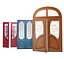 Old Doors pack Low-poly