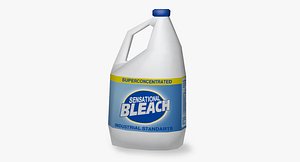 3D bottle bleach