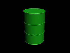 3ds max 55 gallon oil drum