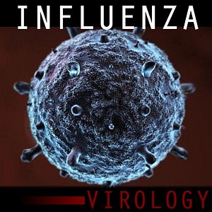 3d model influenza virus