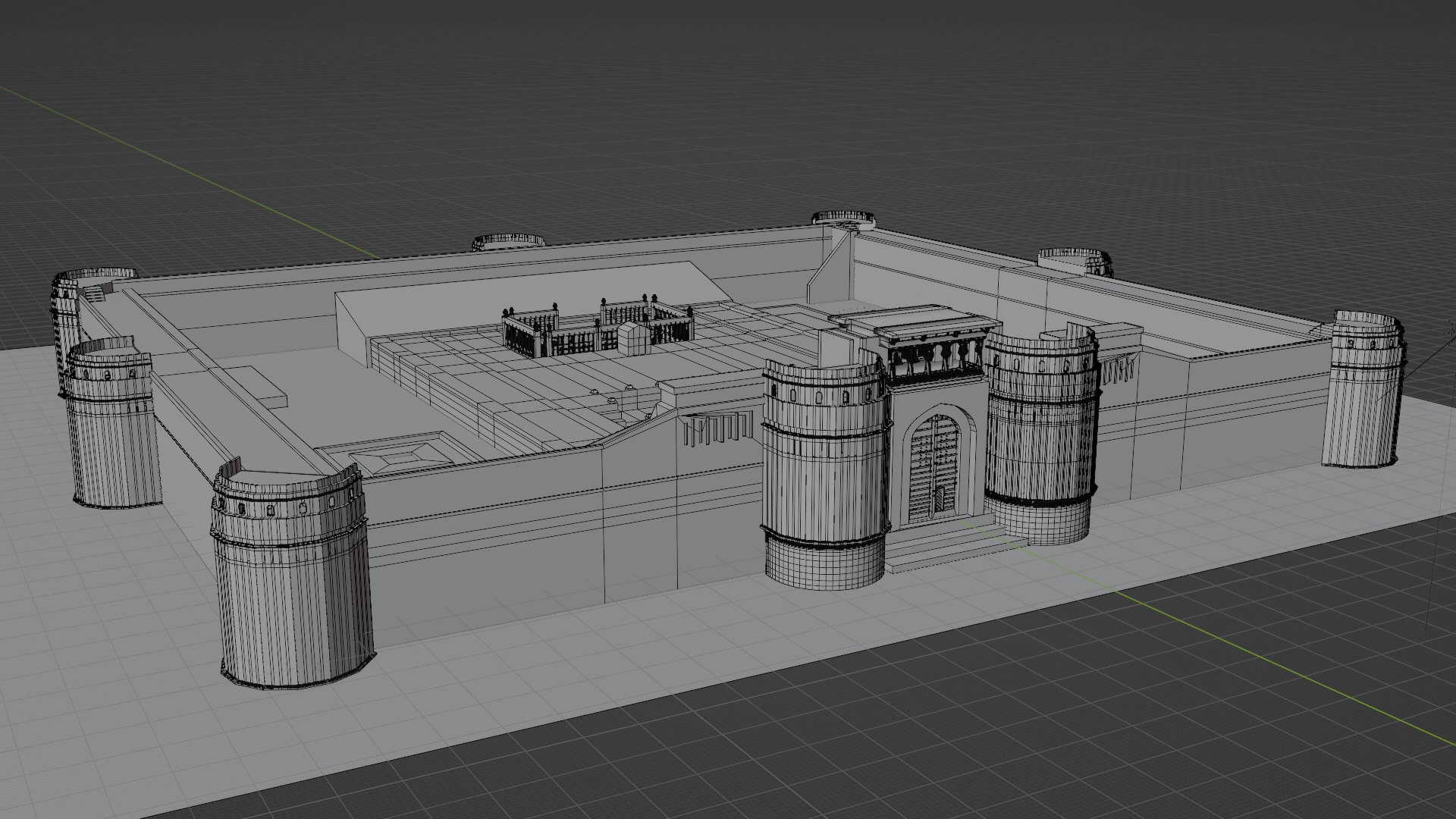 Fort Shaniwar Wada 3D Model - TurboSquid 2086857