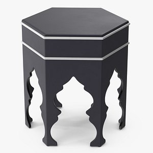 Modern Arabic Table 3D model