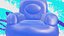 Silla inflable