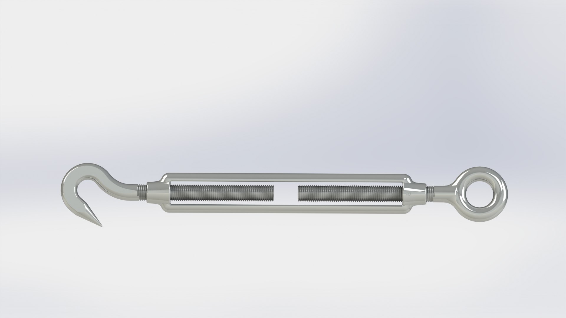 Turnbuckle M12 3D TurboSquid 1668887