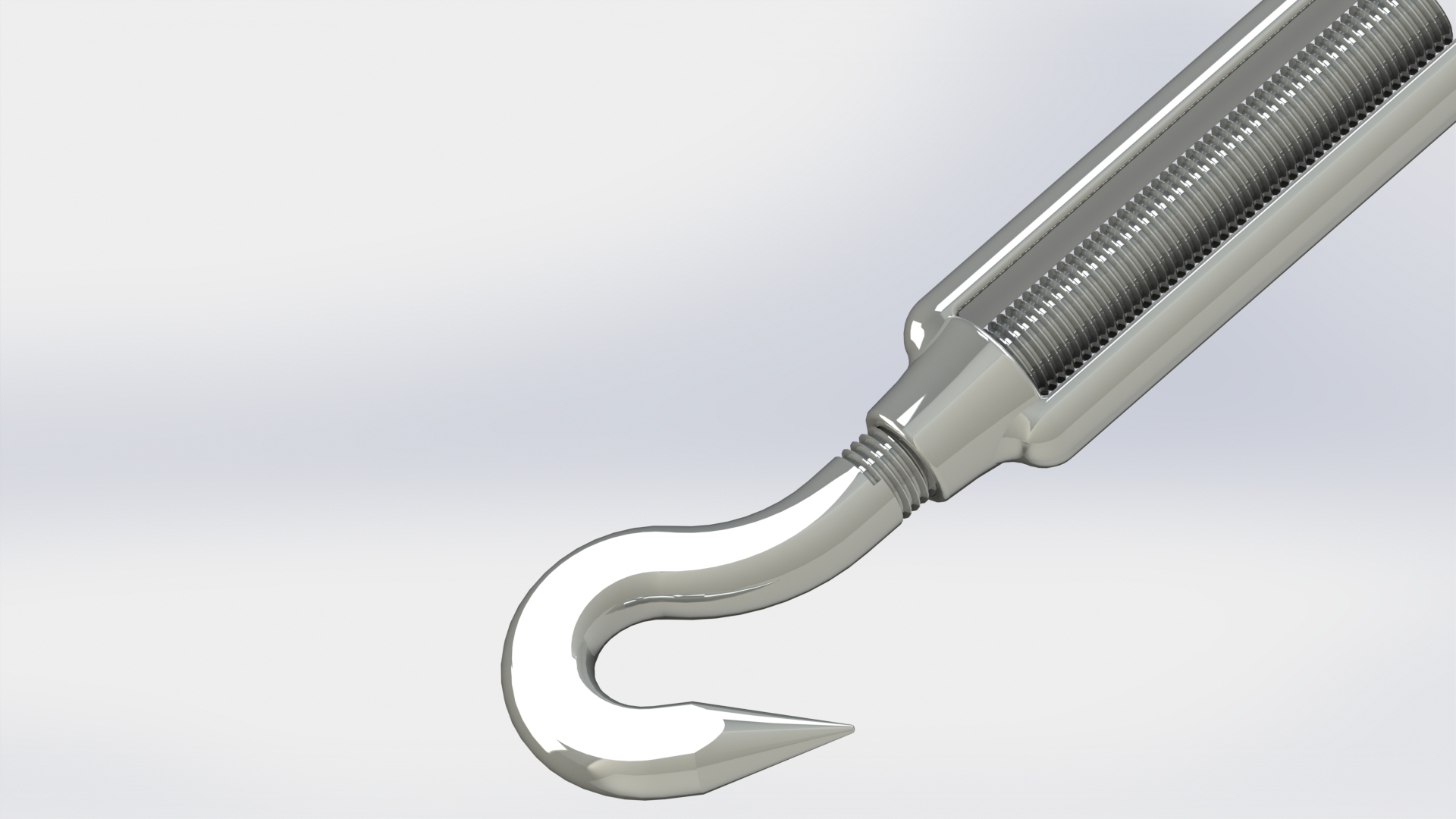 Turnbuckle m12 3D TurboSquid 1668887