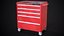 Étagère Workbench avec étuis Rouge