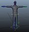 basic human game ready rig MAYA