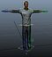 basic human game ready rig MAYA
