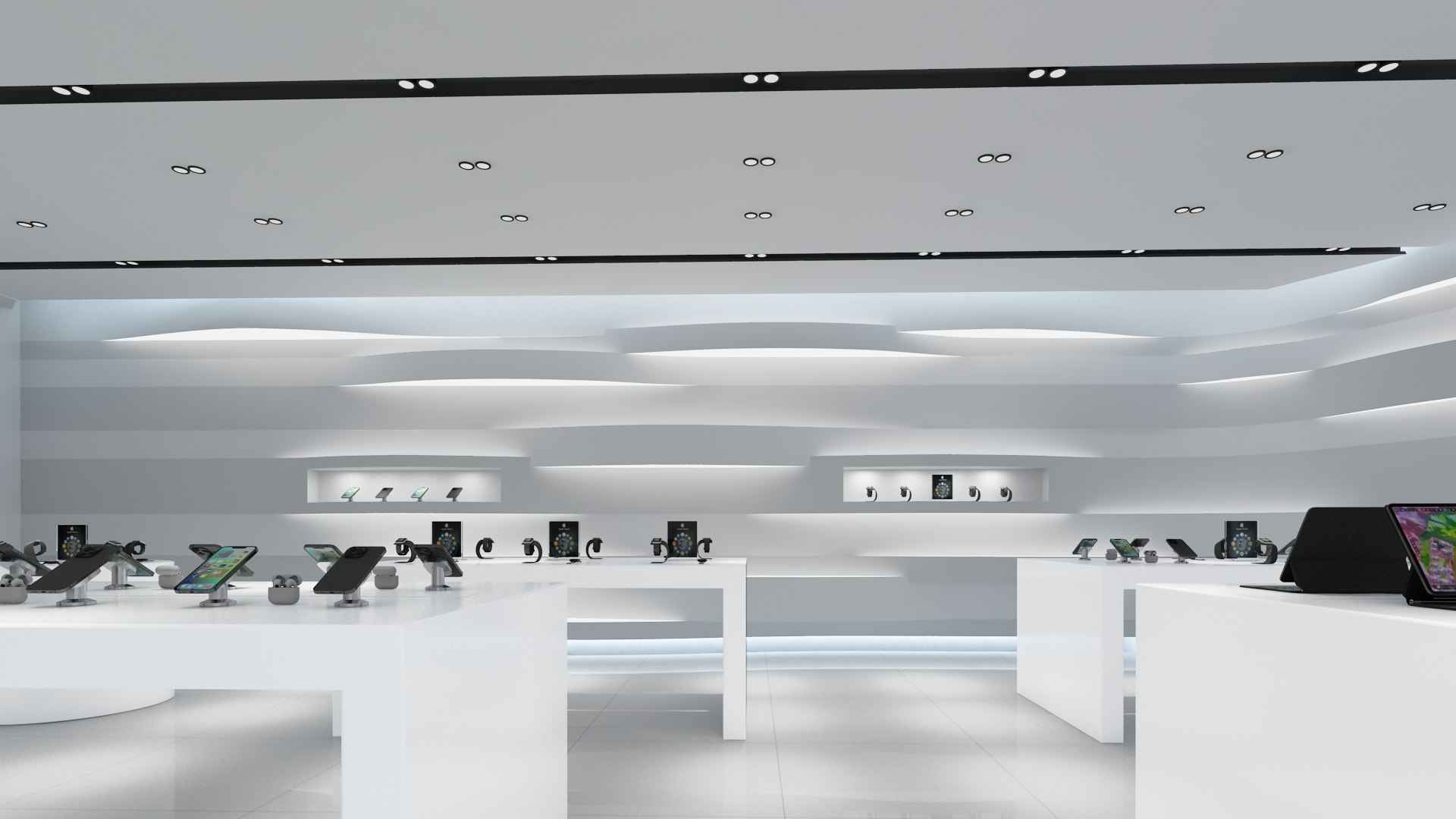 Apple Store Interior 06 model - TurboSquid 2182791