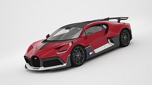 3D model Bugatti Divo
