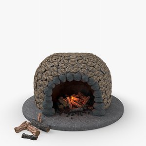 fireplace place 3D model
