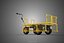 ELECTRIC REMOVABLE MESH SIDE PANEL BED TUB CART WAGON TROLLEY 4W