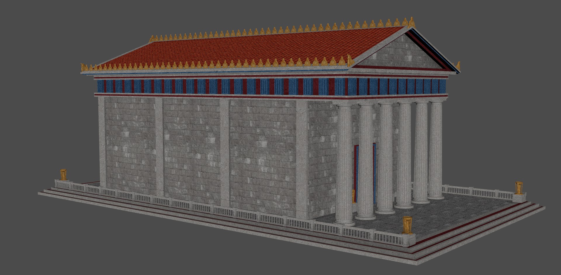Classic Greek Temple model https://p.turbosquid.com/ts-thumb/ud/NTJ5rl/vO/building7/jpg/1764349714/1920x1080/fit_q87/cbab590472aeb1e03ade85acdb3450d045e414c4/building7.jpg