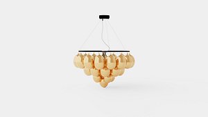 3D Gross Giant Amber Lamp