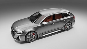3D AUDI RS6 AVANT 2020