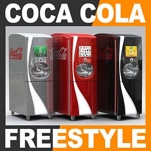 Coca Cola Freestyle Jet Fountain of the Future Vending Machine