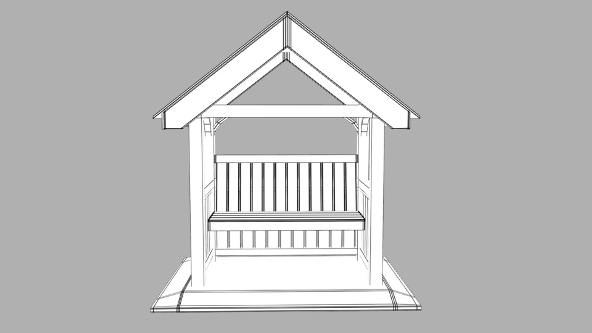 3D covered bench https://p.turbosquid.com/ts-thumb/ud/YXF7bZ/QZ7pPe5W/coveredbench001wfa/png/1554417244/1920x1080/fit_q87/24e2bfdb5c7608e26606f6792f0063666d81054d/coveredbench001wfa.jpg