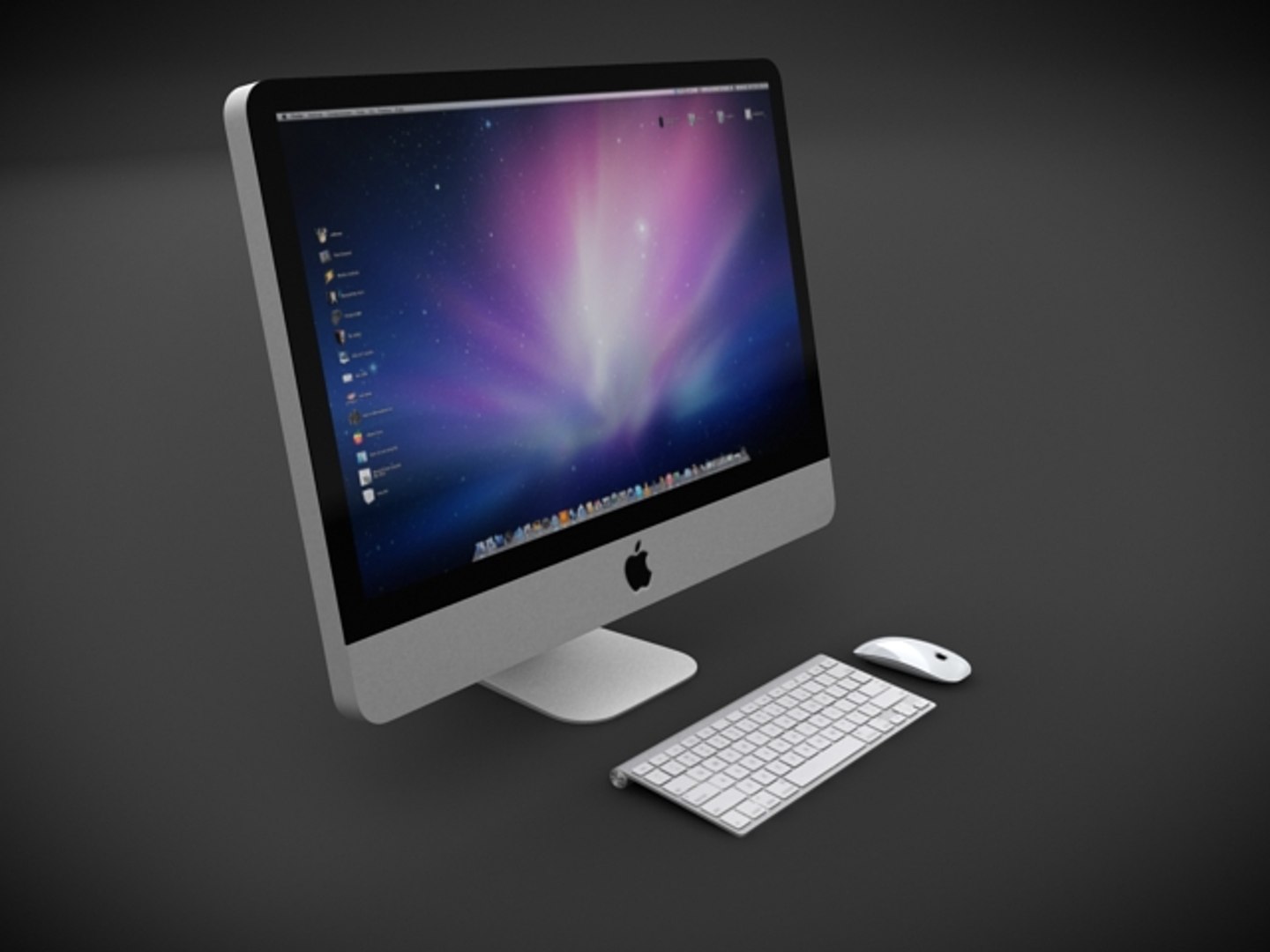 Apple Imac 2011 3d 3ds