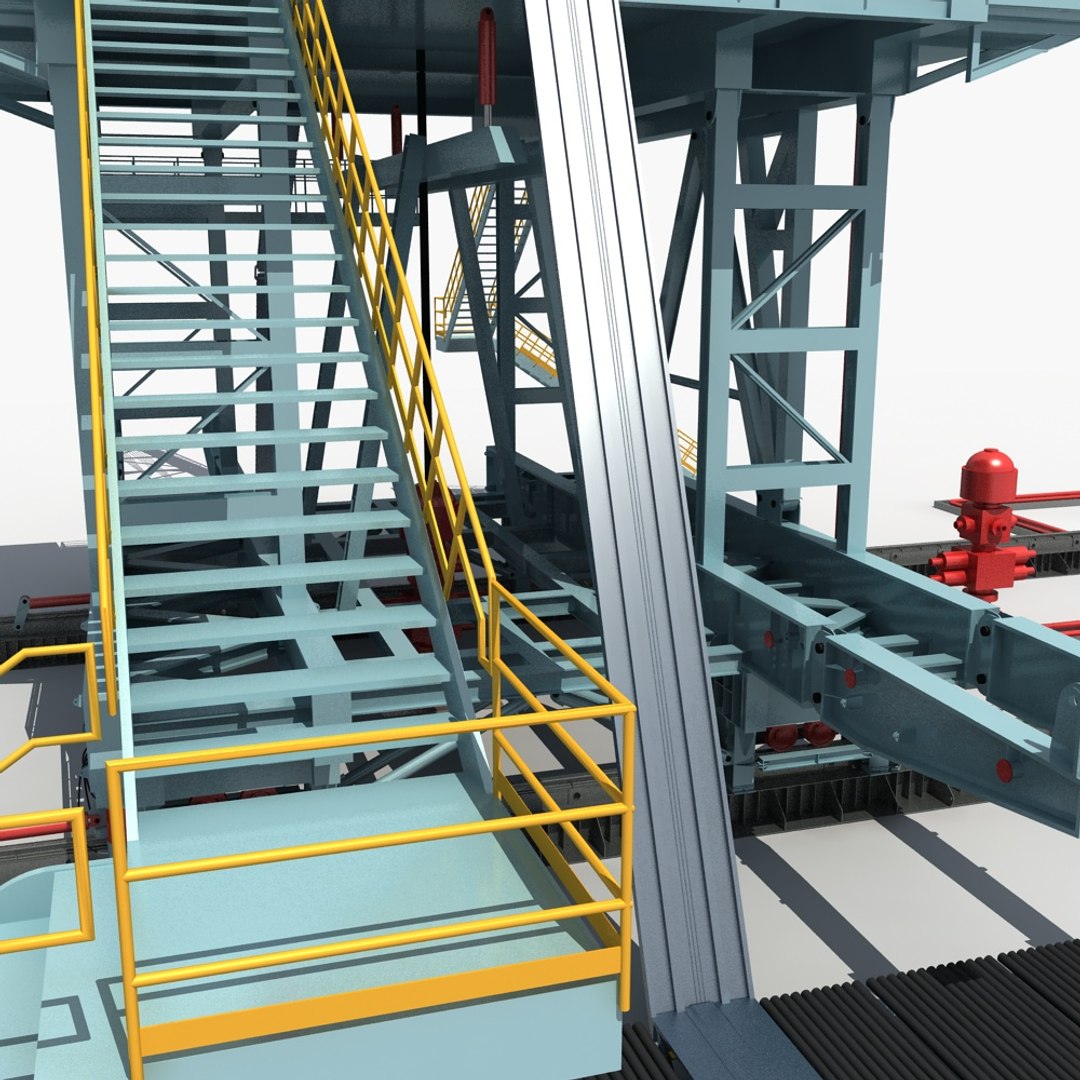 3D Land Rig - TurboSquid 1369855