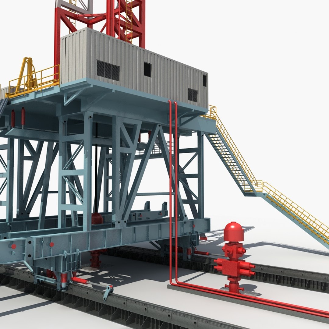3D Land Rig - TurboSquid 1369855