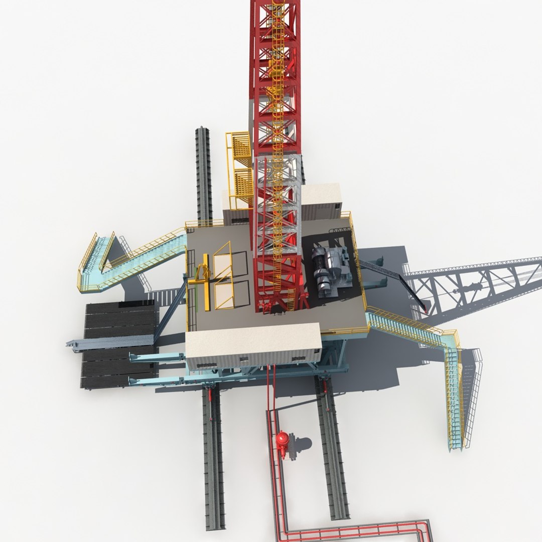 3D Land Rig - TurboSquid 1369855