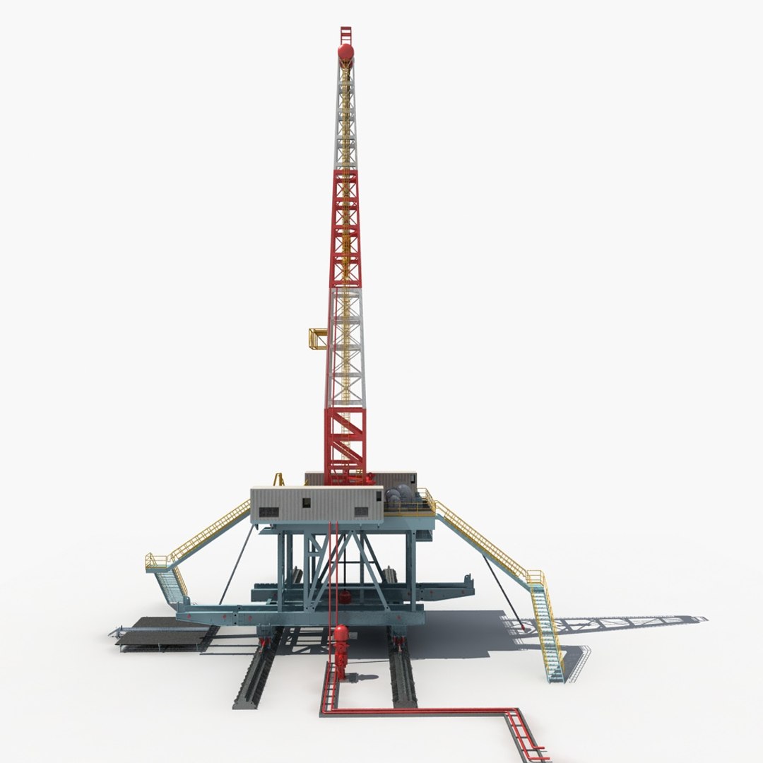 3D Land Rig - TurboSquid 1369855