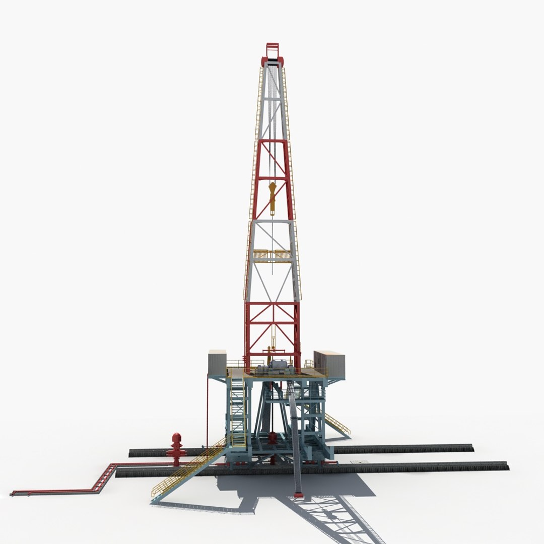 3D Land Rig - TurboSquid 1369855