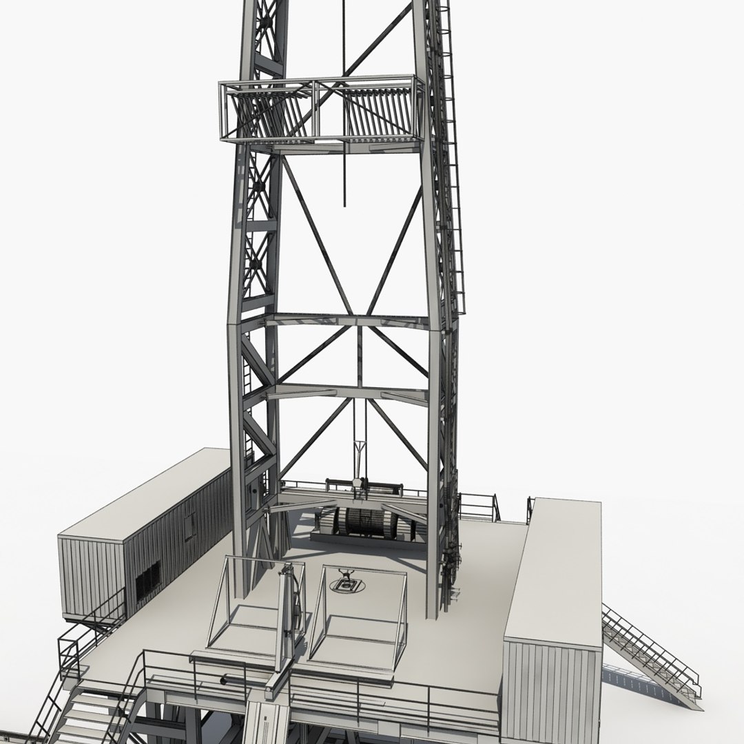 3D Land Rig - TurboSquid 1369855