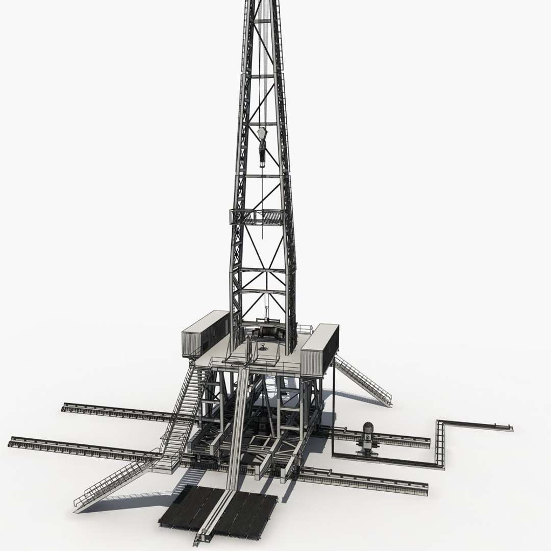3D Land Rig - TurboSquid 1369855