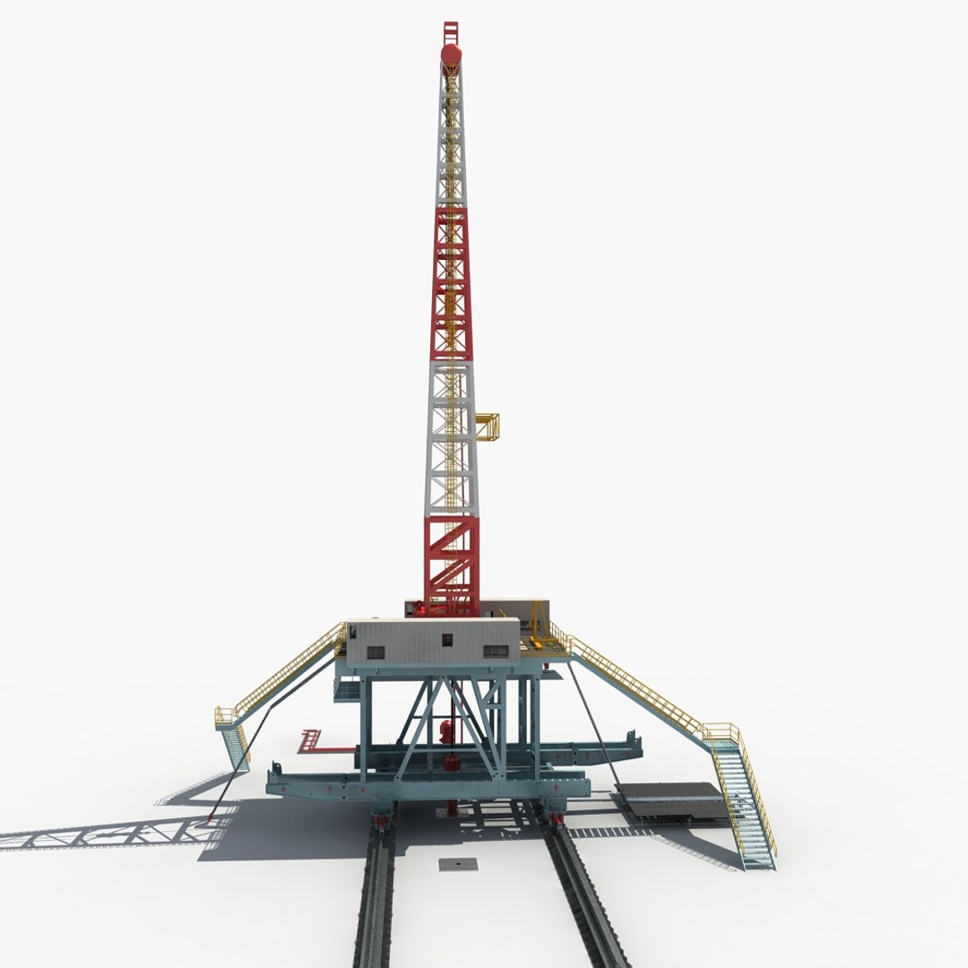 3D Land Rig - TurboSquid 1369855